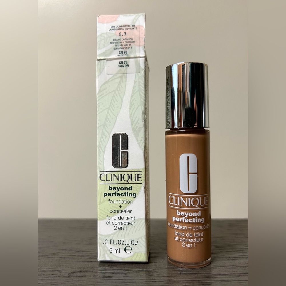 Clinique Beyond Perfecting Foundation + Concealer Shade CN78